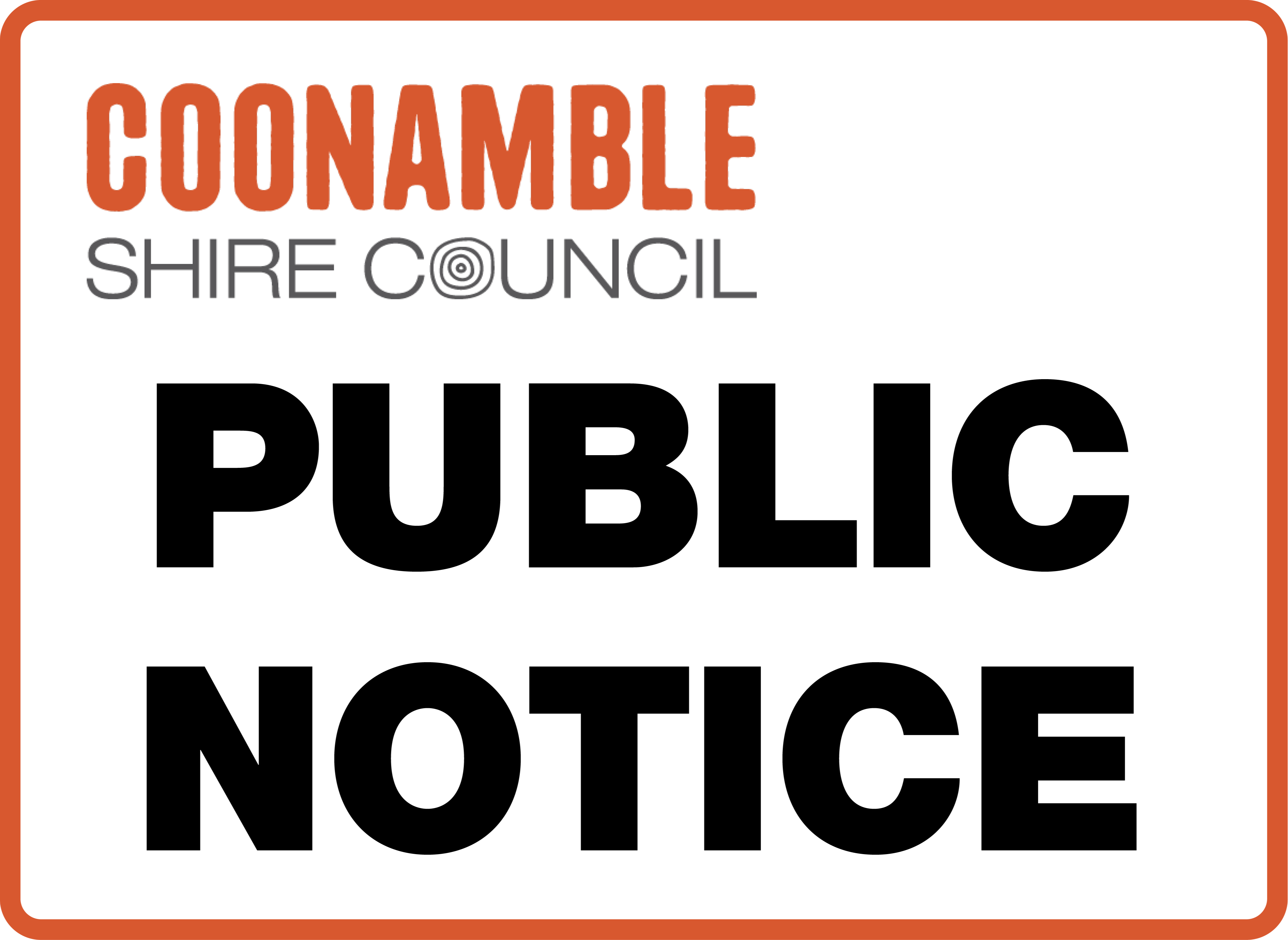 Meeting Notice: Coonamble Shire Council Donations Committee